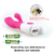 ST DOBLE ESTIMULADOR VIBRADOR KATY 1 10 VELOCIDADES MF-8701 PURPLE - CATAMARCASEX LENCERIA Y SEX SHOP