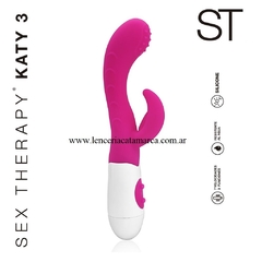 ST DOBLE ESTIMULADOR VIBRADOR KATY 3 MF-8705