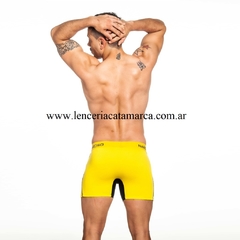 NARCISO BOXER MINI S DRY FIT MICROFIBRA AMARILLO - CATAMARCASEX LENCERIA Y SEX SHOP