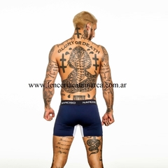 NARCISO BOXER MINI S DRY FIT MICROFIBRA AZUL MARINO en internet