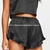 DELT SHORT SATEN CON VOLADOS NEGRO SHORTN - comprar online