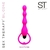 ST INEXPULSABLE ANAL CON VIBRADOR SI044 FUCSIA