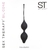 ST BOLAS VAGINALES KEGEL BALL 2 SI079 BLACK - comprar online