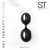 ST BOLAS VAGINALES KEGEL BALL SI080 BLACK