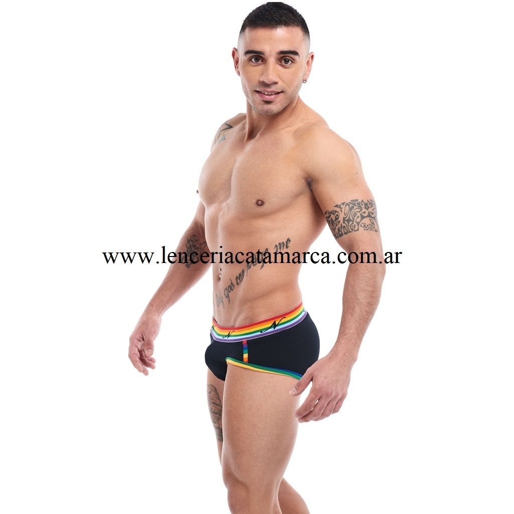 NARCISO SLIPS ZULMA EMBLEMA ALGOD N NEGRO