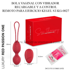 ST BOLAS VAGINALES KEGEL CON VIBRADORAS A CONTROL REMOTO RECARGABLE ST-KG-0027