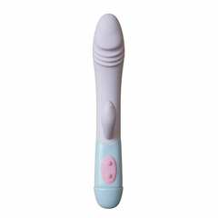 ST DOBLE ESTIMULADOR DE PUNTO G Y CLITORIS CON VIBRADOR 2 MOTORES 10 VELOCIDADES REGARGABLE LOLA ST-VB-0021 en internet