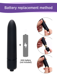 ST ESTIMULADOR CON VIBRADOR SILVER BULLET ST3497 PURPLE - comprar online