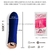 ST ESTIMULADOR MIKY 1 DE CLITORIS Y PUNTO G CON VIBRADOR RECARGABLE SWD164