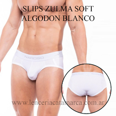 NARCISO SLIPS ZULMA SOFT ALGODON BLANCO