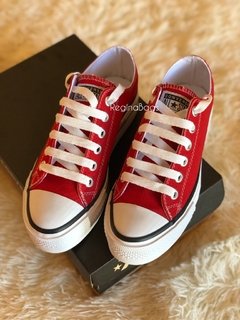 Zapatillas Plataforma Rojas