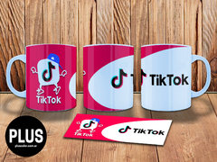 Taza de cerámica TikTok en internet