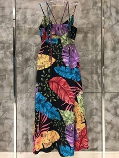 Vestido estampado com alça dupla - Jennyfer Modas