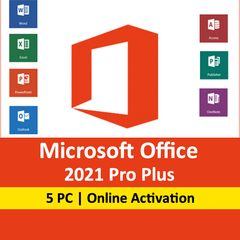 Microsoft Office professional plus 2021 5pcs Online + NF e Garantia