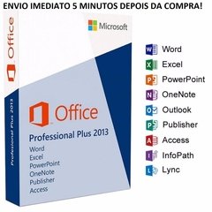 MICROSOFT OFFICE PROFESSIONAL PLUS 2013 ( DOWNLOAD ) + NOTA FISCAL