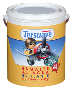 Tersuave Esmalte al Agua -Negro- x 1 Litro