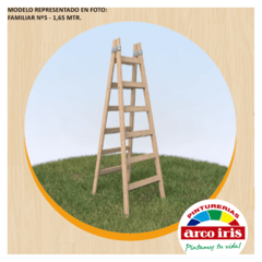 ESCALERA PINTOR Madera Nº4 / 1.36mtr.