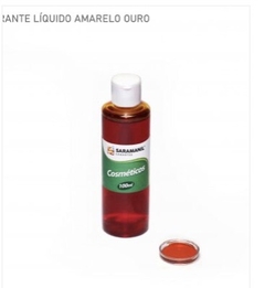 Corante Cosmético 100ml (Amarelo Ouro) - comprar online