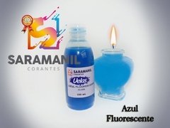 Azul Fluorescente (Vela 100ml) - comprar online