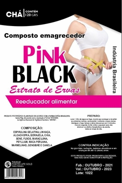 CHÁ DE ERVAS PINK BLACK 120g - comprar online