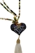 Corazón de Copal con Collar de Piedras Naturales en internet