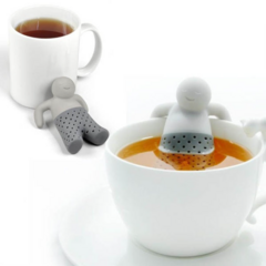 Colador Infusor De Te Mr Tea Hombrecito Silicona Para Taza - Chill Moda