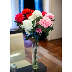 CLAVEL FLOR ARTIFICIAL DE 63CM ROSA