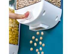 Dispenser De Pared Cereales Granos semillas Hermetico 1 litro