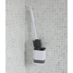 Escobilla de baño de silicona con base montable - comprar online