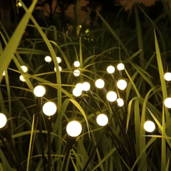 Luces Solares Led Jardin Exterior Ramo Bombillas Luciernagas - comprar online
