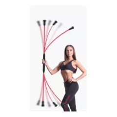 Flexi Bar Fitness Barra Vibradora Entrenamiento Brazos Abdominales Espalda - tienda online