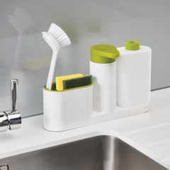 Organizador Bacha Cocina 3en1 Dispenser Esponja Detergente - comprar online