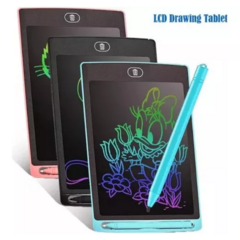 Pizarra 12 Magica Tablet Escritura Dibujo Infantil Multicolor - comprar online
