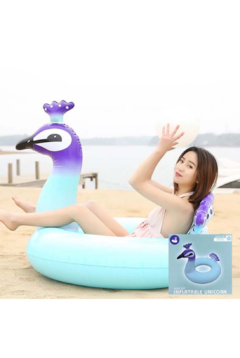 Inflable Peacock 120x120 por Unidad