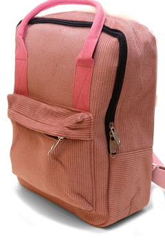 Mochila corderoy por Unidad - comprar online