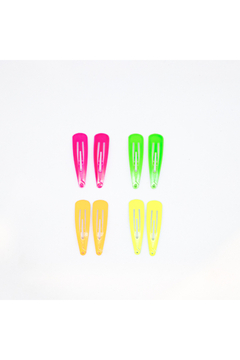 CLIPS FLUO X 4 PARES