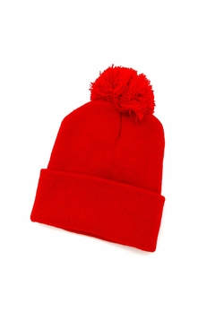 Gorro c/pompon por Unidad