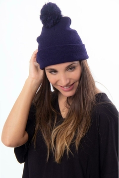 Gorro c/pompón por Unidad