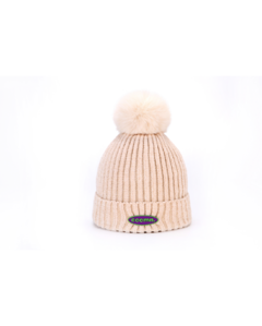 Beanie c/pompon por Unidad