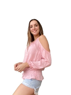 Blusa rosa - comprar online