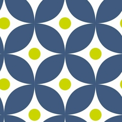 Imagen de Malla tricolor con tul de retencio abdominal, estampado Tiles. Art. 232617