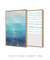 Conjunto com 2 Quadros Decorativos - Aquarela Azul + Beach - comprar online