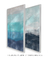 Conjunto com 2 Quadros Decorativos - Aquarela Azul + Ocean - Rachel Moya | Art Studio - Quadros Decorativos