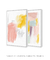 Conjunto com 2 Quadros Decorativos - Better Go 01 + Fall In Love - Rachel Moya | Art Studio - Quadros Decorativos