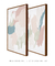 Conjunto com 2 Quadros Decorativos - Blooming Abstract N.02 + Blooming Abstract N.01