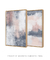 Conjunto com 2 Quadros Decorativos - Blue Canvas A + Blue Canvas B - loja online