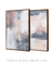 Imagem do Conjunto com 2 Quadros Decorativos - Blue Canvas A + Blue Canvas B