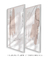Conjunto com 2 Quadros Decorativos - Crystal Clear N.01 + Crystal Clear N.02 - Rachel Moya | Art Studio - Quadros Decorativos