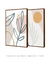 Imagem do Conjunto com 2 Quadros Decorativos - Folhagem Boho + Leaf Minimal Nude