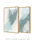 Conjunto com 2 Quadros Decorativos - Green Mist N.01 + Green Mist N.02 - loja online